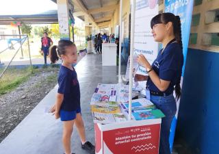 Feria de la  Salud en comunidad 4 de Abril en Changuinola 
