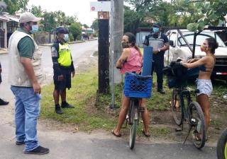 Personal de Bocas del Toro realiza verificación a normas sanitarias