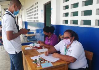 Veraguas aplica segundas dosis de Pfizer
