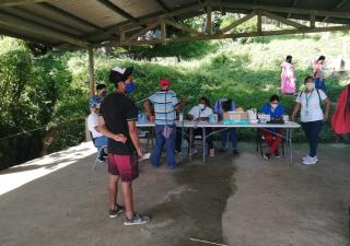 Realizan hisopados en El Empalme