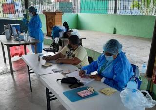 Minsa continua acciones en el corregimiento de Guabito en Bocas del Toro