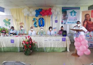 Lanzamiento de la semana de la vacunación de las Américas en Bocas del Toro