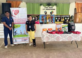 Docencia sobre tabaquismo en el IPT de Chiriquí Grande