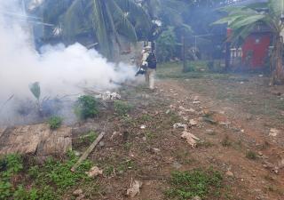 Jornada de nebulización en Bocas del Toro