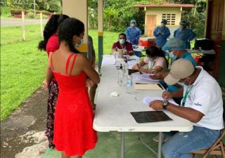 Más hisopados en Almirante