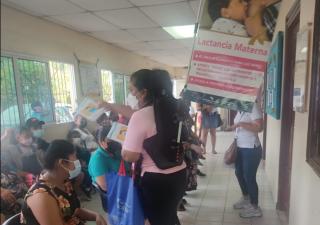 Madres bocatoreñas reciben docencia sobre la importancia de la lactancia materna 