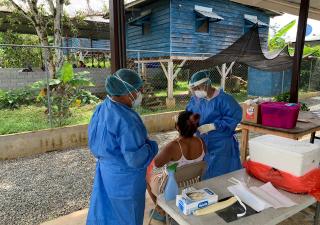 Búsqueda activa de casos en El Silencio, Bocas del Toro 