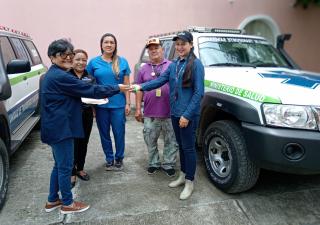 Realizan entrega de unidades de transporte sanitario en Bocas del Toro 
