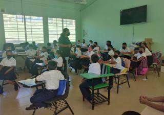 Gira integral en comunidad perteneciente al plan Colmena en Panamá Oeste