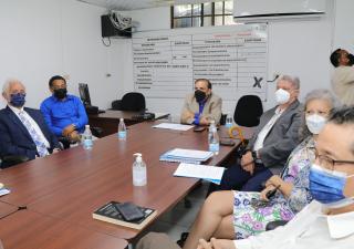 Miembros del Consejo de la Concertación Nacional para el Desarrollo realizaron visita de cortesía al Ministerio de Salud