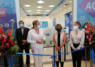 Primer centro de orientación y capacitación del COVID-19 se inaugura en centro comercial Multiplaza 