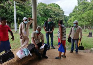 Intervienen comunidad de Victoriano Lorenzo en lago Alajuela