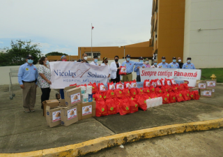 Hospital Nicolás Solano recibe donaciones de China