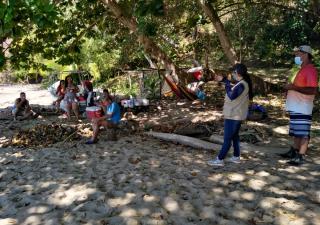 Vigilan cumplimiento de medidas de bioseguridad en las playas del Oriente chiricano 