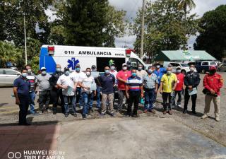 Capacitan a 20 operadores de vehículos de emergencia en Chiriquí