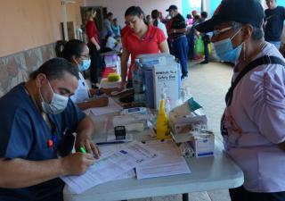 Minsa presente en la feria interinstitucional en Pedregal, Chiriquí