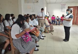 Equipos de Salud mantiene presencia permanentemente en escuelas y colegios de Chiriquí