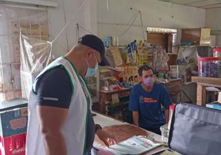 Minsa Chiriquí verifica pequeños comercios en Pedregal