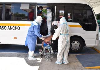 Realizan traslado de pacientes en Chiriquí