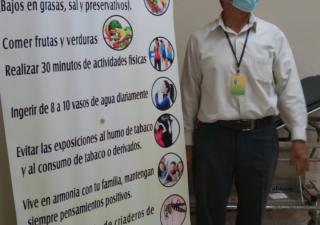 Educadores de la Salud celebran su día como buenos guerreros, trabajando