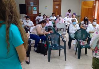 Instruyen a personal técnico sobre Clínica de heridas en Dolega, Chiriquí