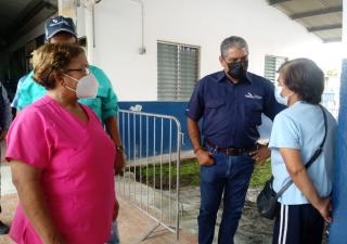 Ministro Sucre sigue su recorrido en Chiriquí