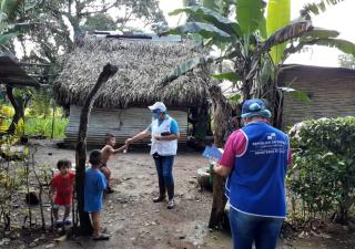 Chiriquí realiza trazabilidad en zonas de afectación
