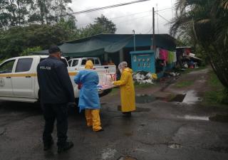 Equipo de Salud en Chiriquí atiende urgencia por mal tiempo