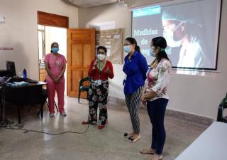 En Chiriquí los EUT reciben docencia y reforzamiento para prevenir la COVID-19