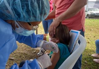 Vacunación pediátrica recibe buena aceptación por parte de chiricanos