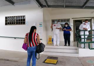 Medidas de bioseguridad en Paso Canoas