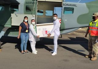 Minsa Chiriquí continúa recibiendo vacunas contra la Covid-19