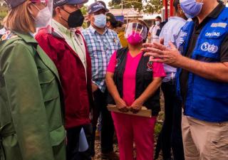 Visita de autoridades de gobierno rinde frutos en Chiriquí