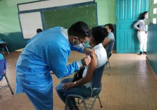 Vacunación en Chiriquí sigue de forma sostenida