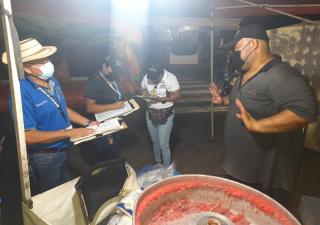 Verifican protocolos de bioseguridad para la prevención de la Covid-19 en Chiriquí