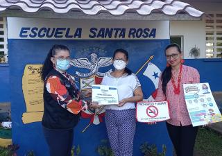 Minsa en Chiriquí certifica a seis escuelas promotoras