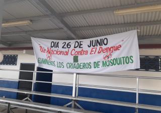  Continúan actividades por la semana nacional de prevención del Dengue