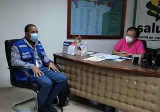 OPS verifica condiciones sanitarias de migrantes en Chiriquí