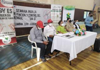 Limpieza, nebulización y docencia, en el día D en Chiriquí