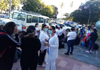 Minsa Chiriquí apoya vacunación en la comarca Ngäbe