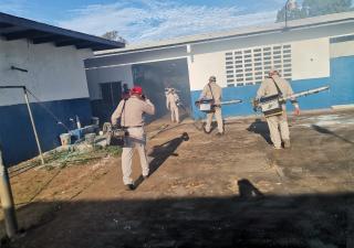 Nebulizan 70% de Centros educativos de Chiriquí