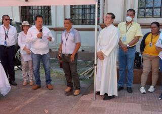 Minsa en Chiriquí participa en vía crucis interinstitucional