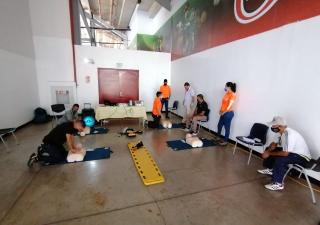 Capacitan en primeros auxilios en Chiriquí