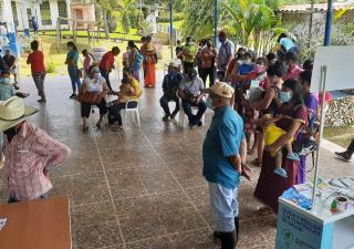 Realizan feria de la Salud en Los Ángeles de Gualaca