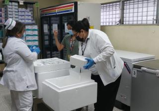 Minsa en Chiriquí recibe mil 998 dosis de vacunas bivalentes contra la Covid-19