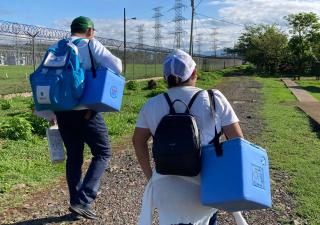 Vacunación de las Américas a buena marcha