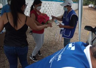 Verifican protocolos de bioseguridad en cementerios de Chiriquí