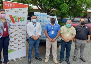 Antón continúa con barridos de hisopado
