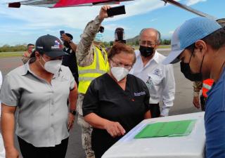 Reciben 150 dosis contra el COVID-19 en Chiriquí