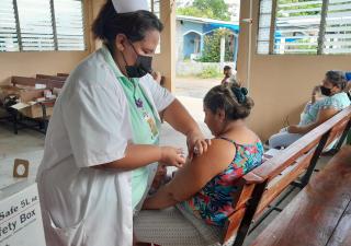 Exitosa campaña en la semana de vacunación de las Américas en Chiriquí